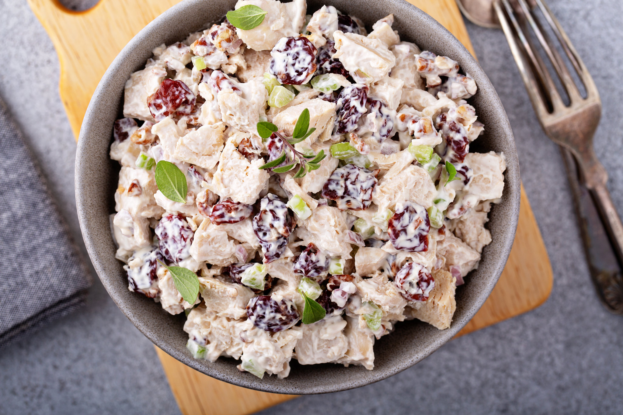 Picture of Cranberry Almond Chicken Salad (GF)