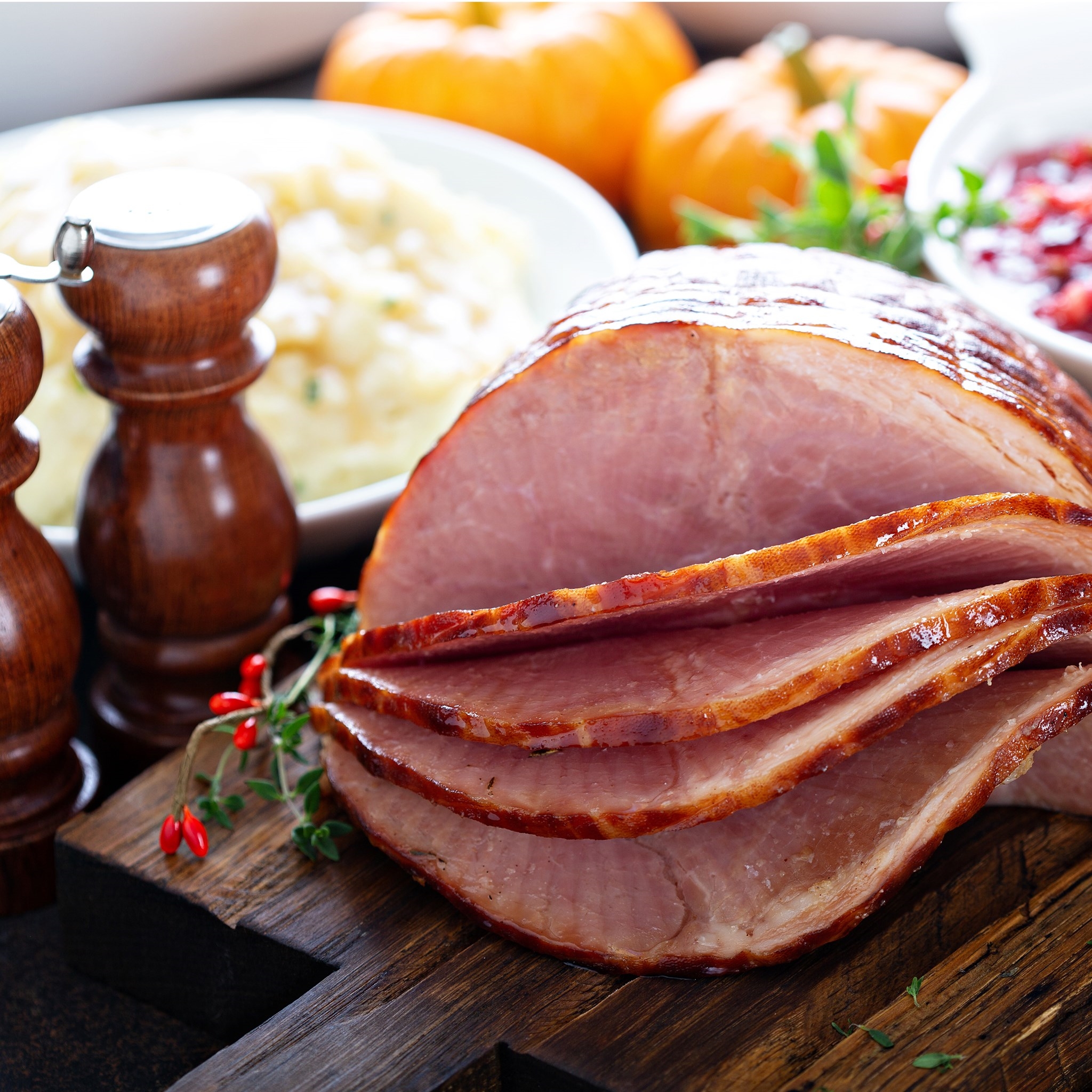 Picture of Easter Ham Holiday Plate (Serves 2)