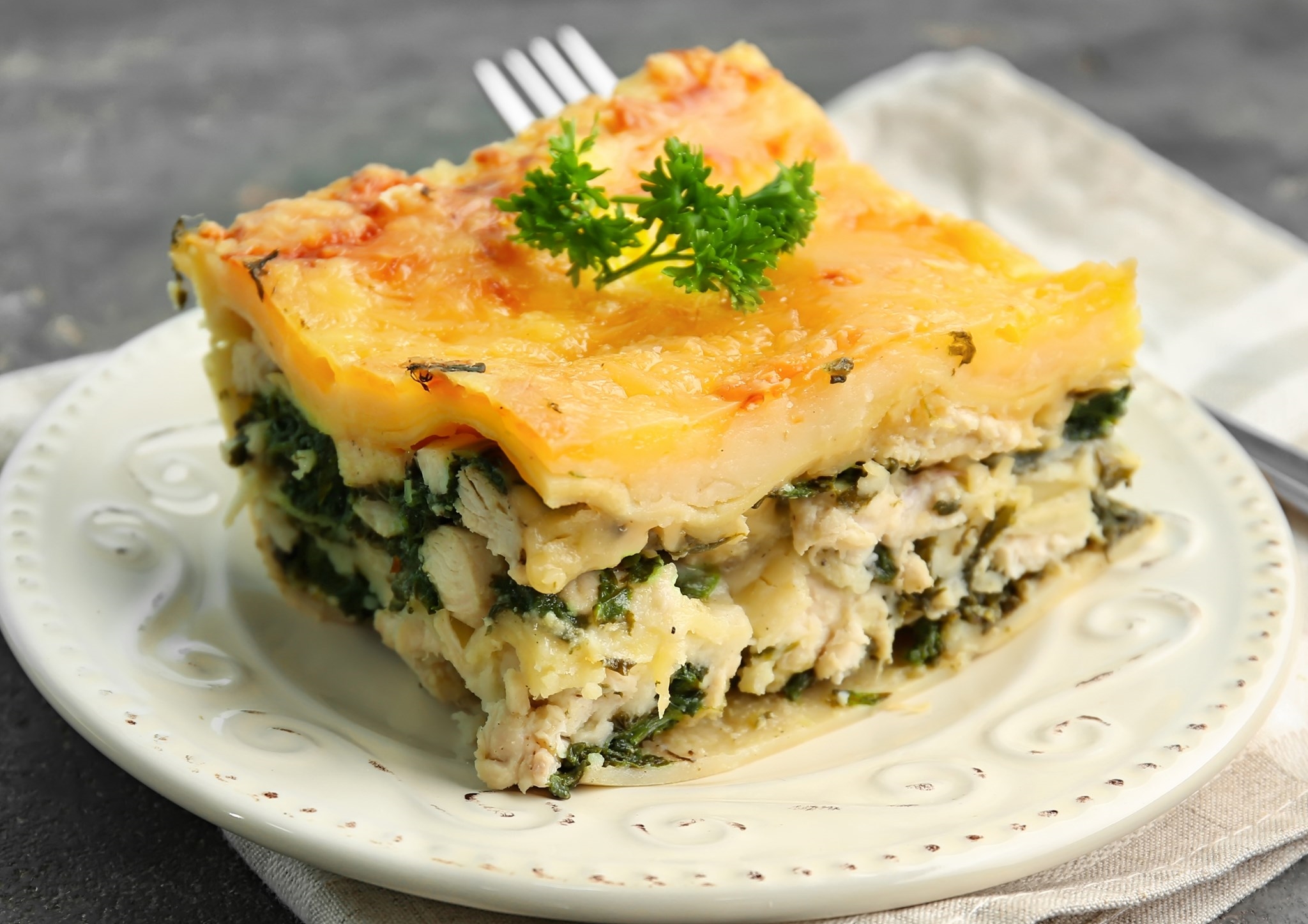 Picture of Spinach Chicken Lasagna